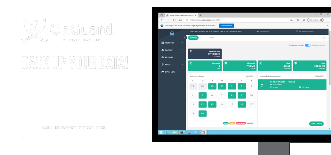 Onguard Remote Backup – Safeguarding Your Data